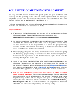 EMOSTEL ACADEMY ONLINE COURSE LIST.pdf